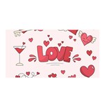 Hand Drawn Valentines Day Element Collection Satin Wrap Front