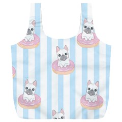 French Bulldog Dog Seamless Pattern Full Print Recycle Bag (xxl)