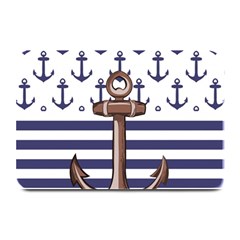 Anchor Background Design Plate Mats by Vaneshart