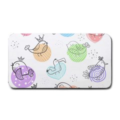 Cartoon Bird Cute Doodle Bird Medium Bar Mats