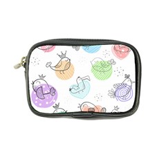 Cartoon Bird Cute Doodle Bird Coin Purse by Vaneshart