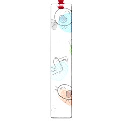 Cartoon Bird Cute Doodle Bird Large Book Marks by Vaneshart