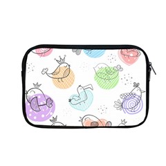 Cartoon Bird Cute Doodle Bird Apple Macbook Pro 13  Zipper Case by Vaneshart