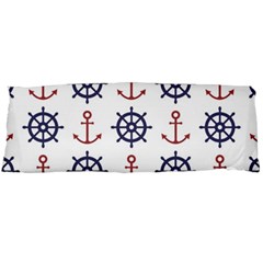 Nautical Seamless Pattern Body Pillow Case (dakimakura) by Vaneshart