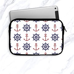 Nautical Seamless Pattern Apple Ipad Mini Zipper Cases by Vaneshart