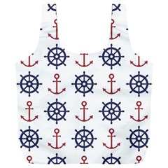 Nautical Seamless Pattern Full Print Recycle Bag (xxxl)