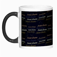 Sweet Dreams Phrase Motif Typographic Pattern Morph Mugs by dflcprintsclothing