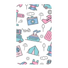 Transportation Seamless Pattern Memory Card Reader (rectangular) by Vaneshart