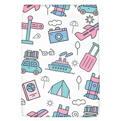 Transportation Seamless Pattern Removable Flap Cover (l) by Vaneshart