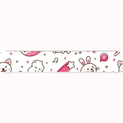 Cute Animals Seamless Pattern Kawaii Doodle Style Small Bar Mats