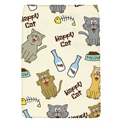 Happy Cats Pattern Background Removable Flap Cover (s) by Vaneshart