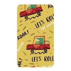 Childish Seamless Pattern With Dino Driver Memory Card Reader (rectangular) by Vaneshart