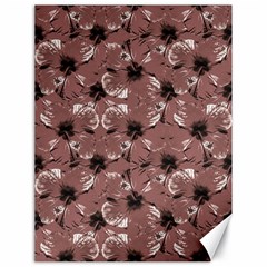 Hibiscus Flowers Collage Pattern Design Canvas 18  X 24  by dflcprintsclothing