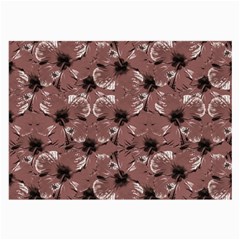 Hibiscus Flowers Collage Pattern Design Large Glasses Cloth (2 Sides) by dflcprintsclothing