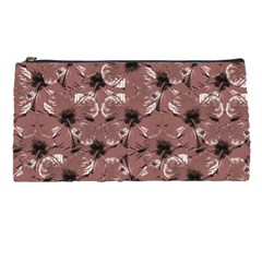 Hibiscus Flowers Collage Pattern Design Pencil Cases