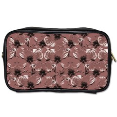 Hibiscus Flowers Collage Pattern Design Toiletries Bag (one Side) by dflcprintsclothing