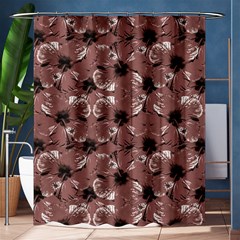 Hibiscus Flowers Collage Pattern Design Shower Curtain 60  X 72  (medium)  by dflcprintsclothing