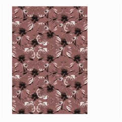 Hibiscus Flowers Collage Pattern Design Large Garden Flag (two Sides)