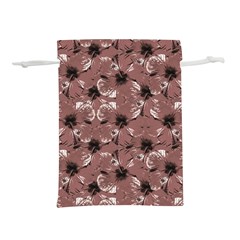 Hibiscus Flowers Collage Pattern Design Lightweight Drawstring Pouch (s) by dflcprintsclothing