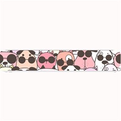 Cute Dog Seamless Pattern Background Small Bar Mats