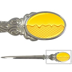 Sweet Honey Drips With Honeycomb Letter Opener