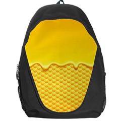 Sweet Honey Drips With Honeycomb Backpack Bag by Vaneshart