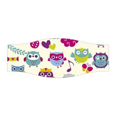 Funny Colorful Owls Stretchable Headband by Vaneshart