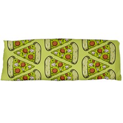 Pizza Fast Food Pattern Seamles Design Background Body Pillow Case (dakimakura) by Vaneshart