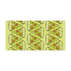 Pizza Fast Food Pattern Seamles Design Background Yoga Headband by Vaneshart