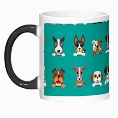 Different Type Vector Cartoon Dog Faces Morph Mugs by Vaneshart