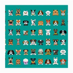 Different Type Vector Cartoon Dog Faces Medium Glasses Cloth by Vaneshart