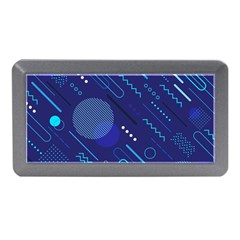 Classic Blue Background Abstract Style Memory Card Reader (mini) by Vaneshart