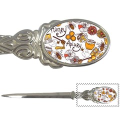 Honey Seamless Pattern Letter Opener by Vaneshart