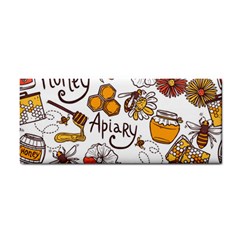 Honey Seamless Pattern Hand Towel