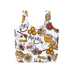 Honey Seamless Pattern Full Print Recycle Bag (s) by Vaneshart