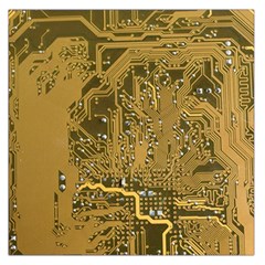 Pcb Printed Circuit Board Large Satin Scarf (square) by Vaneshart