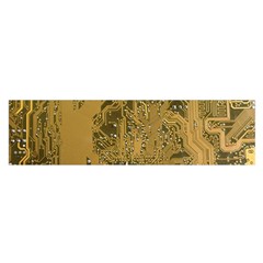 Pcb Printed Circuit Board Satin Scarf (oblong) by Vaneshart