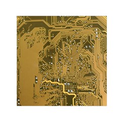 Pcb Printed Circuit Board Small Satin Scarf (square) by Vaneshart