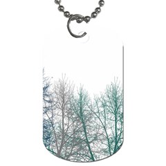 Multicolor Graphic Botanical Print Dog Tag (one Side) by dflcprintsclothing