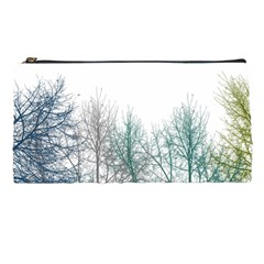 Multicolor Graphic Botanical Print Pencil Cases