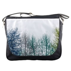 Multicolor Graphic Botanical Print Messenger Bag by dflcprintsclothing