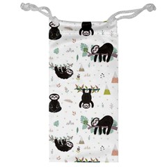 Cute Sloths Jewelry Bag by Sobalvarro