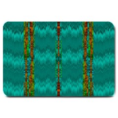 Shimmering Colors From The Sea Decorative Large Doormat  by pepitasart