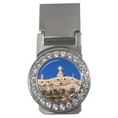 Gaudi, La Pedrera Building, Barcelona - Spain Money Clips (cz)  by dflcprintsclothing