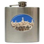 Gaudi, La Pedrera Building, Barcelona - Spain Hip Flask (6 oz) Front