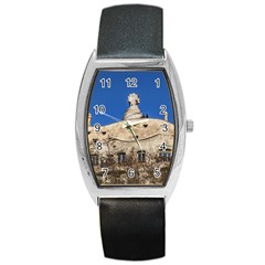 Gaudi, La Pedrera Building, Barcelona - Spain Barrel Style Metal Watch by dflcprintsclothing