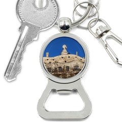 Gaudi, La Pedrera Building, Barcelona - Spain Bottle Opener Key Chain by dflcprintsclothing