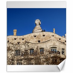 Gaudi, La Pedrera Building, Barcelona - Spain Canvas 8  X 10  by dflcprintsclothing