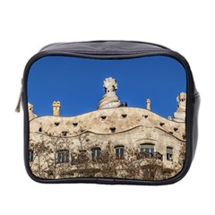 Gaudi, La Pedrera Building, Barcelona - Spain Mini Toiletries Bag (two Sides) by dflcprintsclothing