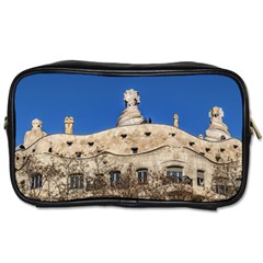 Gaudi, La Pedrera Building, Barcelona - Spain Toiletries Bag (one Side) by dflcprintsclothing